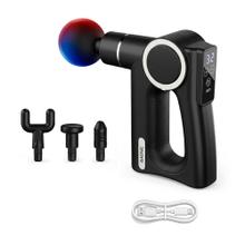 Pistola de Masaje Corporal Gadnic Percusión de Tejido Profundo 32 Niveles Potencia 24W 4 Cabezales