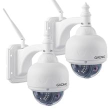 Kit x2 Cámaras de Seguridad Gadnic Domo con Vision Nocturna Wifi Full HD