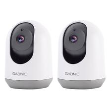 Kit x2 Cámaras de Seguridad Gadnic IP Motorizada 3MP Full HD Visión Nocturna