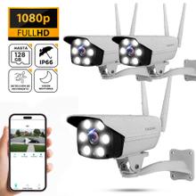 Camaras De Seguridad Gadnic CM200W x3 IP WIFI Exteriores HD 1080P