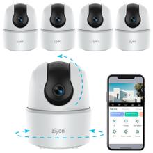 Kit x5 Cámaras De Seguridad Interior Ziyen WiFi Visión Nocturna 2mp