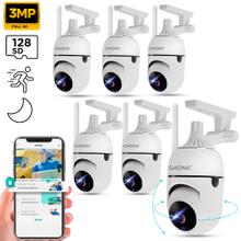 Kit x6 Cámara de Seguridad IP GADNIC Visión Nocturna HD Control por App