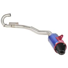 Escape Para Moto Tipo Powercore 3 Para Honda Tornado Xr250 Completo Con Curva Y Powerbomb