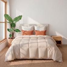 Acolchado Plumon Rieti By Gadnic Queen 4 Estaciones 230x240 Beige 300H