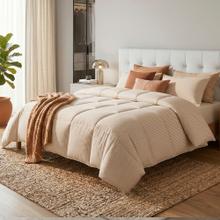 Acolchado Plumon Rieti By Gadnic Queen 4 Estaciones 230x240 Beige 300H