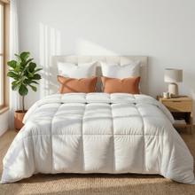 Acolchado RIETI By GADNIC 4 Estaciones Queen 230x240 Blanco Microfibra 