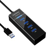 Hub USB Gadnic 4 Puertos 30 Multiplicador Luz Led
