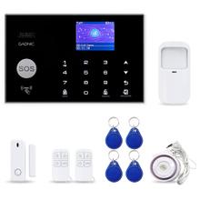Kit Alarma Domiciliaria Gadnic Inalámbrica GSM Con Pantalla LED   Usado