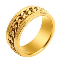 Anillo Titanio Giratorio Gadnic Anti Estrés Ansiedad