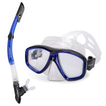 Máscara Respirador de Snorkel Gadnic Antiparra Para Bucear