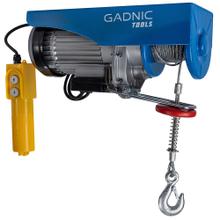 Aparejo Eléctrico Gadnic AP500 Hasta 500kg 1020w Gancho Doble y Simple Reforzado 12 Metros 