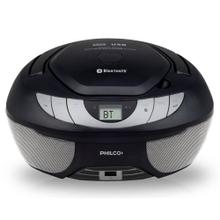 Radiograbador Philco CD Mp3 Usb Auxiliar Bluetooth 300w Negro 