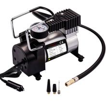Compresor Para Auto 12v 150psi 35lt/min Portátil Con Manometro Incluye 3 Picos
