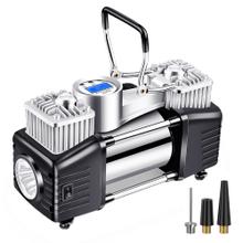 Compresor 12v Doble cilindro Gadnic AV37-TY Digital Auto Linterna