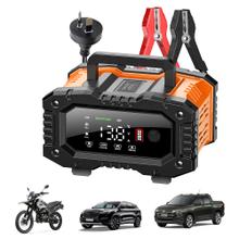 Cargador Inteligente De Batería De Autos y Motos Gadnic CBAT-Armor 12V 24V Mantenedor Portátil Apto Gel Acido LiFePo4