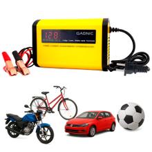 Cargador y Mantenedor De Baterías Auto Moto Lancha Gadnic CBAT-Easy Con Pantalla LED 12 V