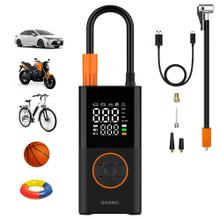 Compresor De Aire Portátil Gadnic Para Inflador De Neumáticos 50W Pantalla Dual LCD 150 PSI 17 Lmin