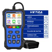 Scanner Batería OBD2 VETRA By Gadnic  Diagnóstico Motor  Multilenguaje