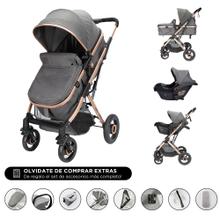 Cochecito Bebes 3 en 1 Mawe by Gadnic Traful  Huevito Travel System