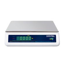 Balanza Comercial Systel Bumer Bateria 31kg Bandeja Acero Inox Solo Peso