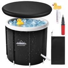 Bañera Portatil De Hielo Para Crioterapia South Port by Gadnic Termómetro Integrado Fácil Transporte Recuperación Deportiva