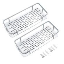 Set x2 Estantes de Baño Rectangular Gadnic Apto Ducha