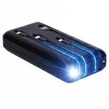 Power Bank Cargador 25000 mAh Gadnic B52BC Cable Micro Usb Tipo C iPhone