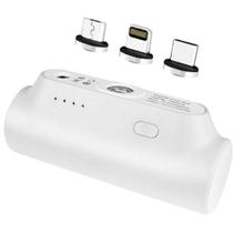 Cargador Portátil Gadnic Mini power Bank USB C Lightning 5000mah