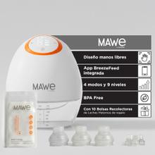 Sacaleche Eléctrico Mawe By Gadnic 9 Niveles 4 Modos Portátil 