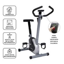 Bicicleta Fija Gadnic B18 Hogareña Display LCD 4 Funciones Asiento Firme Regulable Soporta 80 kg