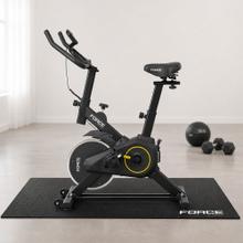 Bicicleta Fija De Spinning Force By Gadnic Disco De Inercia 4 Kg Display LCD Pedales Antideslizantes
