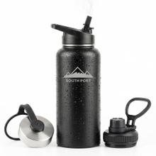 Botella Termica Southport by Gadnic 1 Litro Acero Inoxidable Doble Capa Tres Tapas