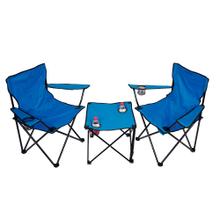 Set Sillas Y Mesa Gadnic Para Camping Plegables 