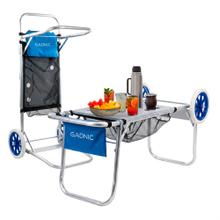 Carrito Playero Gadnic Plegable Con Mesa