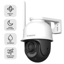 Cámara de Seguridad Skyworth Dual Light Exterior IP66 360° Wifi Visión Nocturna