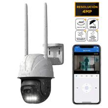 Cámara de Seguridad Skyworth Dual Light 4MP WiFi Exterior/Interior IP66 Con Visión Nocturna