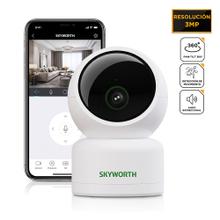 Cámara de Seguridad IP Skyworth WiFi 3MP Interior 360° Visión Nocturna