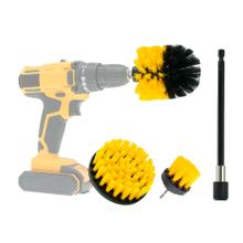 Set de Cepillos de Limpieza Gadnic Cleaner02 4 Cabezales Aptos para Taladro