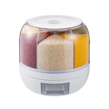 Dispenser de Granos Gadnic 6 Contenedores Giratorios