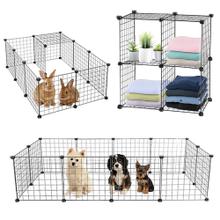 Corral Jaula Gadnic Pequeñas Mascotas Desarmable Metálica Paneles Montables 
