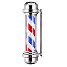 Farol Barbería Gadnic Poste Barber Cilindro Giratorio Con Luz