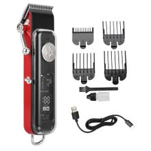 Cortadora de Pelo Gadnic Para Pelo Recargable Rojo
