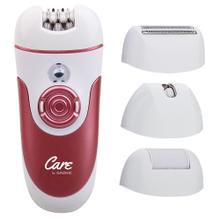 Depiladora eléctrica 4 en 1 Gadnic para mujer pierna cara inalámbrica recargable USB