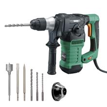 Rotomartillo Bron by Gadnic 3 en 1 Alta Potencia 1500W Velocidad Ajustable SDS Plus 800 RPM 6J 230V 50Hz Kit Completo Broca Copa 60 mm