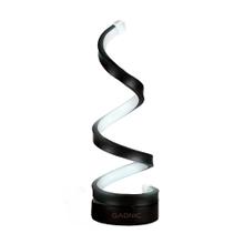 Lámpara De Mesa Gadnic Velador LED Espiral Regulable