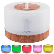 Difusor Humidificador Aromatizante LED 500ml