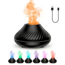 Difusor de Aromas Gadnic Efecto Llama Humidificador LED 130ml