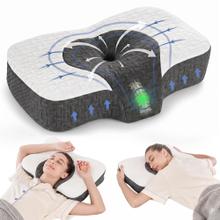 Almohada Memory Foam Gadnic Cervical Ortopédica Ergonómica Espuma Viscoelástica Funda Desmontable Lavable