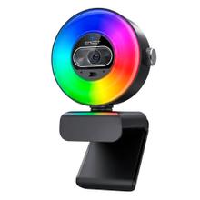 Cámara Web EMEET EMEET 4K Luz de Anillo 4 Modos de Iluminación Efecto Arcoíris 