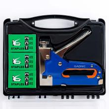 Engrapadora Gadnic Triple Accion Acero Manual Clavos T Clavos U Clavos Puerta 1800 Grapas  Maletin Plastico